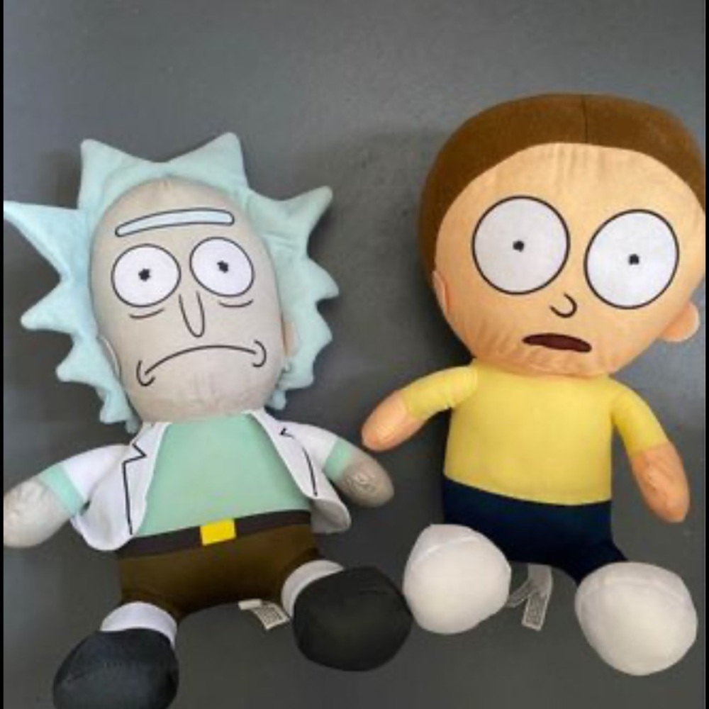Rick and morty plush